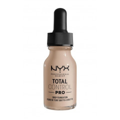 NYX Professional Total Control Pro Drop Foundation (13 ml) in Porcelain (TCPDF 03) shade.