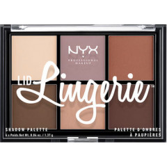 Палітра тіней NYX Cosmetics Professional Makeup Lid Lingerie (6 відтінків)