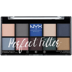 NYX Perfect Filter Shadow Palette Marine Layer (10 shades)