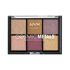NYX Cosmetics COSMIC METALS SHADOW PALETTE 01 eyeshadow palette