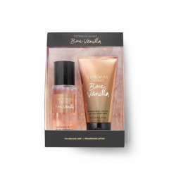 Набір парфумований спрей і лосьйон для тіла Victoria`s Secret Bare Vanilla Fragrance Mist & Lotion Gift Set.