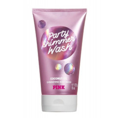 Victorias Secret Pink COCONUT OIL Party Shimmer Wash Shower Gel (226 g)
