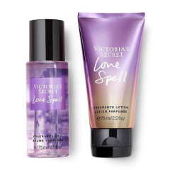 Набір парфумованого спрею і лосьйону для тіла Victoria`s Secret Love Spell Fragrance Mist and Lotion Set