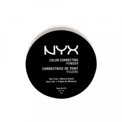 NYX Cosmetics Color Correcting Powder GREEN (CCP01) is a face correcting loose powder.