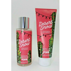 Набір лосьйон та спрей Victoria`s Secret PINK Desert Snow Body Mist + Lotion Limited Edition