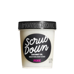 Victoria's Secret Scrub Down Pink Coconut oil Smoothing Body Scrub, 283 g