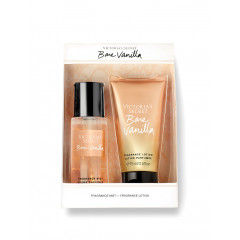 Perfumed set of spray and lotion for body Victoria's Secret Bare Vanilla Mini Mist & Lotion Set
