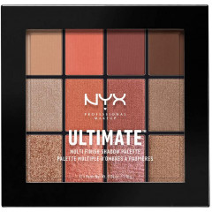 Палетка теней для век NYX Cosmetics Ultimate Multi-Finish Shadow Palette 08 Warm Rust