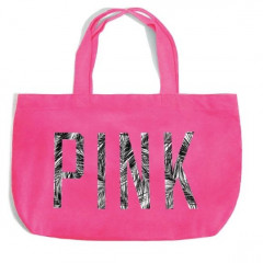 Victoria's Secret Tote bag PINK Large beach college weekend Swim