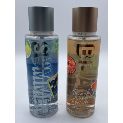 A set of two body mists from Victoria's Secret Never Ending Summer and Beach Dreams 2x250 ml.