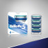 Gillette 5 replacement cartridges (4 pcs) Made in America