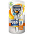 Men's razor Gillette Fusion ProGlide Power Flexball Chrome Edition (1 handle and 1 battery)