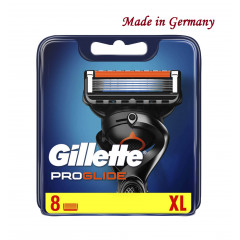 Replacement cartridges Gillette Fusion Proglide (8 pcs) Made in Germany