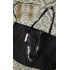 Victoria's Secret Shimmer Tote bag with a Tiger Print cosmetic pouch