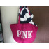 Сумка тоут Victoria`s Secret PINK Purple & White zip up Big Shoppers Gym Tote BAG Purs