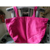 Bag tote Victoria's Secret PINK Purple & White zip up Big Shoppers Gym Tote BAG Purs