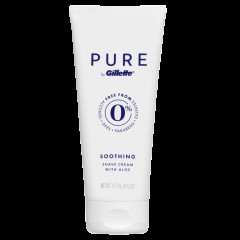 Soothing shaving cream Gillette Pure with aloe (177 ml)