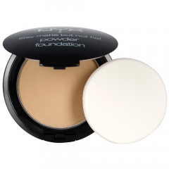 Tonal base - face powder NYX Cosmetics Stay Matte But Not Flat Foundation MEDIUM BEIGE (SMP06)