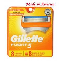 Replacement cartridges for Gillette Fusion 5 power shaving razor (8 cartridges)