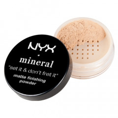 Мінеральний розсипчастий порошок NYX Cosmetics Mineral Finishing Powder LIGHT/MEDIUM (MFP01)