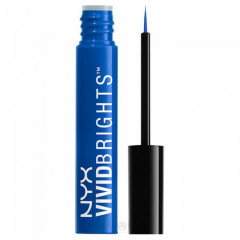 NYX Cosmetics VIVID BRIGHTS LINER (2 ml) Vivid Sapphire - Sapphire blue (VBL) - Colored eye liner.