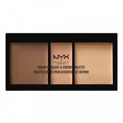 NYX Cream Highlight and Contour Palette Medium