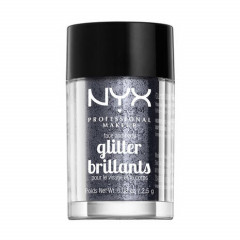 NYX Cosmetics Face & Body Glitter (various shades) Gun - Deep gray (GLI12)