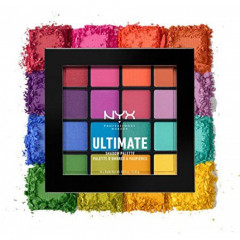 Палетка теней для век NYX Professional Makeup Ultimate Shadow Palette 16 оттенков I Know Thats Bright 12.8 г