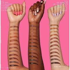 Карандаш для бровей nyx professional makeup micro brow pencil 08 black