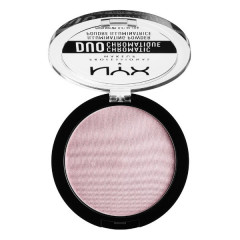 Пудра-хайлайтер NYX Cosmetics Duo Chromatic Illuminating Powder (6 г) LAVENDER-STEEL (dcip02)