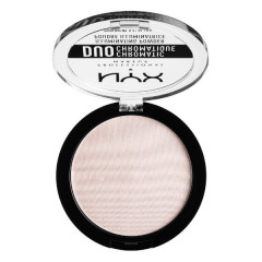 Пудра-хайлайтер NYX Cosmetics Duo Chromatic Illuminating Powder (6 г) SHOW ROSE (dcip04)