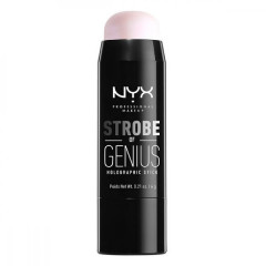 Гайлайтер NYX Cosmetics Strobe of Genius Holographic Stick (6 г) 01 Рожевий (STGH01)