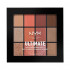 NYX Cosmetics Ultimate Shadow Palette in WARM RUST (12 and 16 shades) - eyeshadow palette.