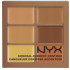 NYX Conceal Correct Contour Palette in DEEP (6 shades) - a palette for contouring and correction.