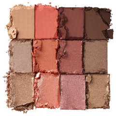 NYX Cosmetics Ultimate Shadow Palette in WARM RUST (12 and 16 shades) - eyeshadow palette.