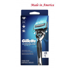 Men's razor Gillette ProGlide Chill 1 handle 2 cartridges