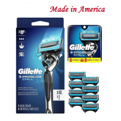 Бритва чоловіча Gillette ProGlide Chill 1 станок 10 картриджів