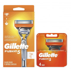 Бритва мужская Gillette Fusion 5 1 станок 5 картриджей