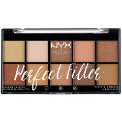 NYX Perfect Filter Shadow Palette Golden Hour (10 shades)