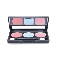 NYX Cosmetics Trio Eye Shadow Palette Cherry/Cool Blue/Hot Pink (3 shades)