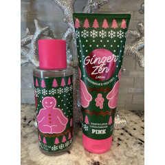 Набір парфумований спрей та лосьйон для тіла Victoria`s Secret Pink Ginger Zen Lotion & Body Mist Set (2 предмети)