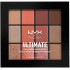 NYX Cosmetics Ultimate Multi-Finish Shadow Palette 08 Warm Rust eye shadow palette