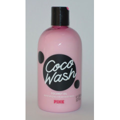 Крем-гель для душу Victoria`s Secret PINK Coco Wash Coconut oil Зволожуючий крем для тіла Гель для тіла 355 мл