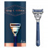 Станок Gillette King C Gillette для бритья шеи Neck Razor с одним сменным картриджем