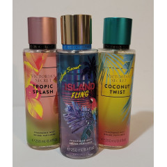 Набір парфумованих спреїв для тіла Victoria`s Secret Tropic Splash Island Fling Coconut Twist (3х250 мл)