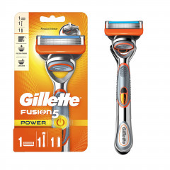 Бритва Gillette Fusion 5 Power (1 станок1 картридж 1 батарейка)
Бритва Gillette Fusion 5 Power (1 станок, 1 картридж, 1 батарейка)