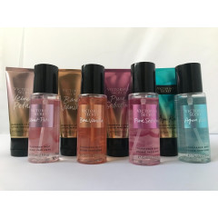 Набір спреїв і лосьйонів для тіла Victoria's Secret Pure Seduction Love Spell Velvet Petals Bare Vanilla міні-розміри (8х75 мл)