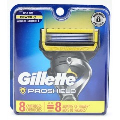 Replacement cartridges for Gillette ProShield razor (8 pieces)