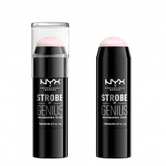 NYX Cosmetics Strobe of Genius Holographic Stick (6 g) 01 Pink (STGH01) Highlighter