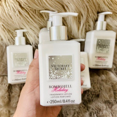 Perfumed set of two body lotions Victoria's Secret Bombshell Summer Bombshell Holiday (2x250 ml)